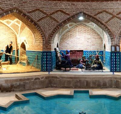 موزه سنگ(حمام بلور)