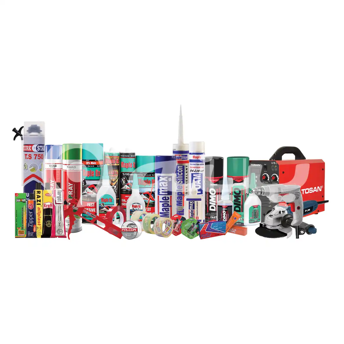 دنیای  چسب قائد رحمت