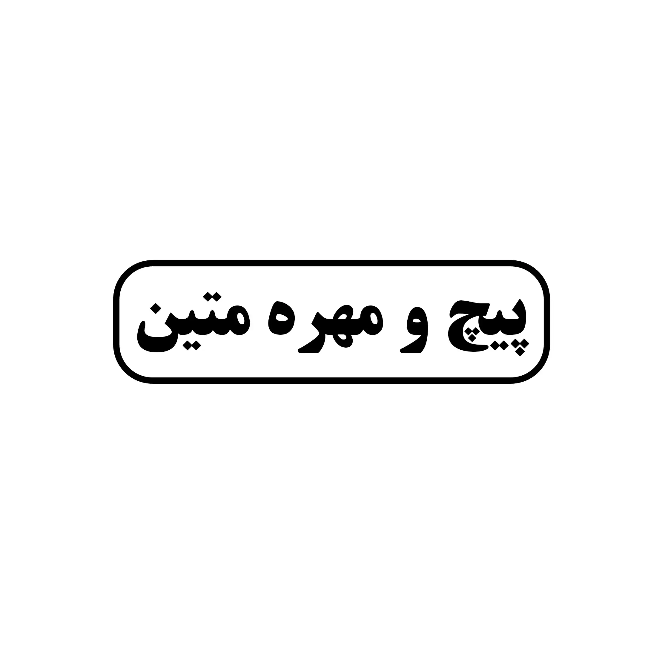 پیچ و مهره متین 